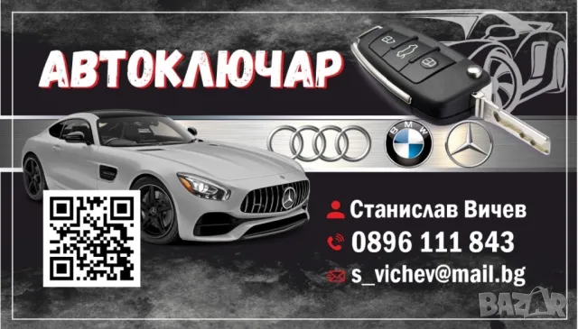 Професионално изработване на авто ключове, снимка 1 - Автоключарски - 47434239