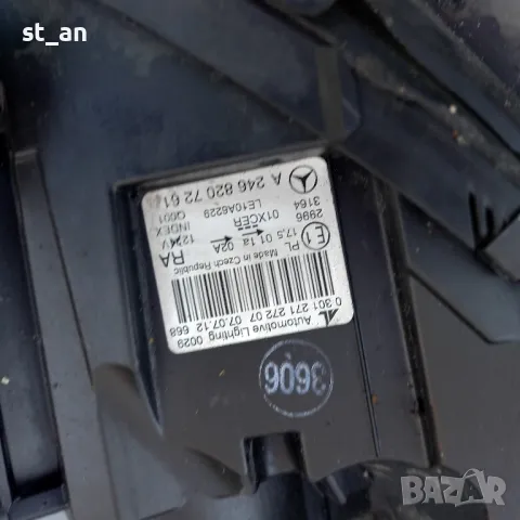 Оборудвани фарове Mercedes  B class W246 Xenon. 2468207261 и 2468207161, снимка 7 - Части - 50060310