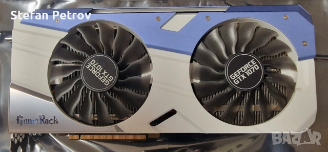 Продавам Palit GameRock 1070 8GB 