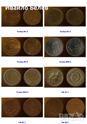 132 чуждестранни монети 1839-2022 от 29 държави, снимка 13 - Нумизматика и бонистика - 52588532