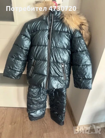 Зимен костюм детски 104-110 хащеризон
