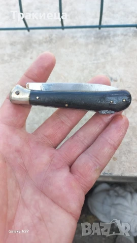 СТАР АВТОМАТИЧЕН СГЪВАЕМ НОЖ СГЪВАЕМА НОЖКА , снимка 4 - Ножове - 50624727