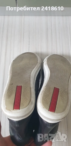 Prada Leather UNISEX Sneakers Size 41 - 26см ОРИГИНАЛ! ЕСТЕСТВЕНА Кожа!, снимка 3 - Кецове - 53384503