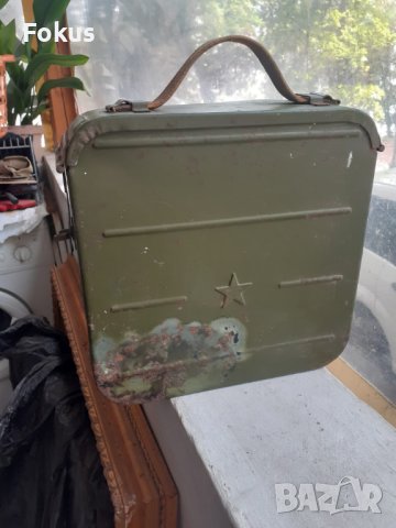Стара военна кутия за патрони, снимка 3 - Антикварни и старинни предмети - 42079927