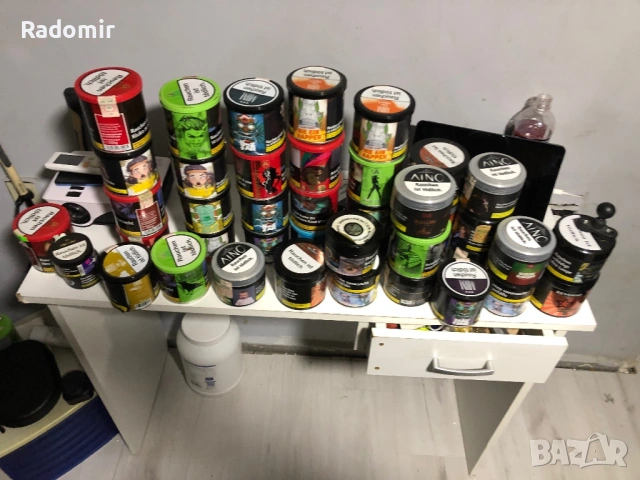 Вкусове за наргилета, чисто нови неотваряни