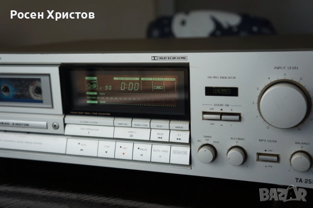Триглав касетен дек ONKYO TA-2550 Integra, снимка 6 - Декове - 53474433