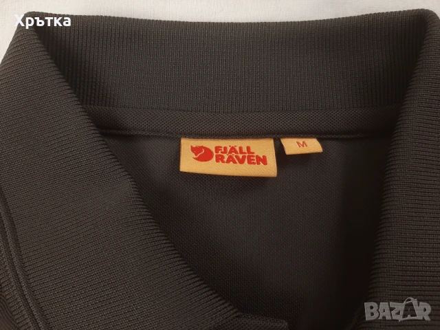 Fjallraven Crowley - Оригинална мъжка тениска с яка размер M, снимка 10 - Тениски - 50689908