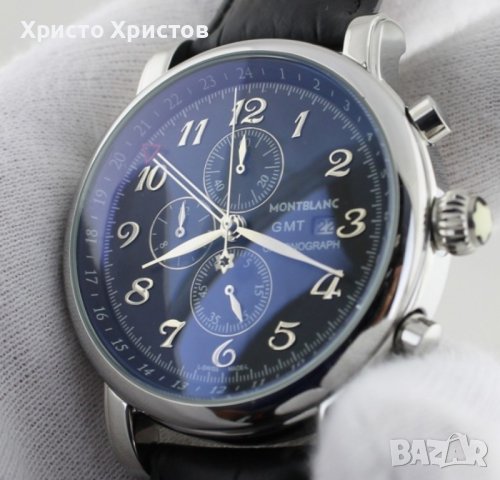 Мъжки луксозен часовник Montblanc, снимка 3 - Мъжки - 41741217