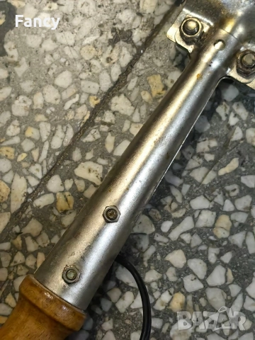 Стар мощен поялник 200 W, снимка 5 - Поялници и запояване - 52733904