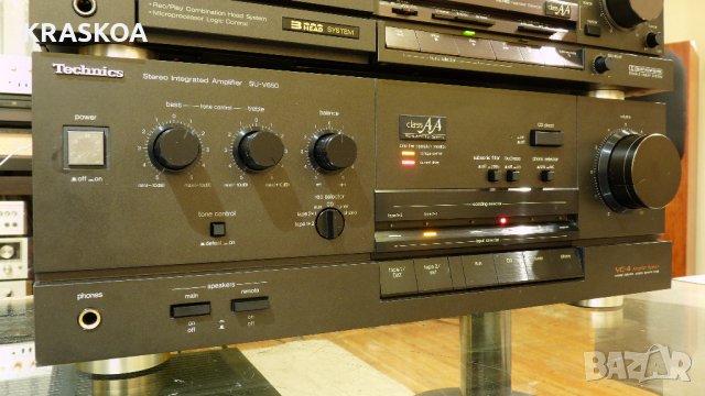 TECHNICS SU-V650 & RS-B705 &  SL-P333 & ST-GT550, снимка 6 - Ресийвъри, усилватели, смесителни пултове - 34094448