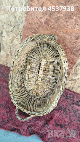 Продавам плетен панер, снимка 2 - Други - 53332549