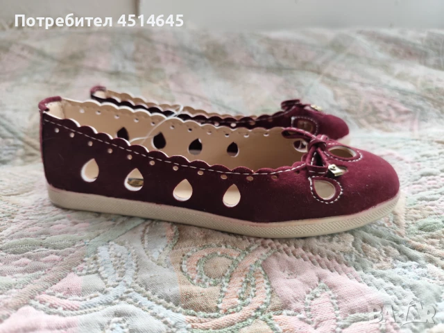 Обувки нови дамски топ балеринки N377, снимка 2 - Дамски ежедневни обувки - 51223157