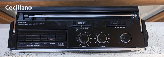 Hitachi TRK-5320E, 
радиокасетофон произведен през 1978г.-Работещ!, снимка 11 - Радиокасетофони, транзистори - 55745920