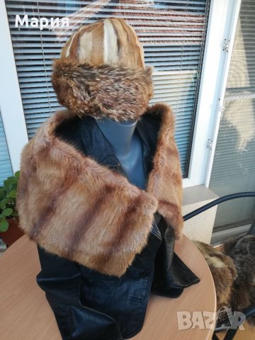 Шапки и яки, наметало от естествен косъм лисица, заек и др. , снимка 12 - Други - 35735647