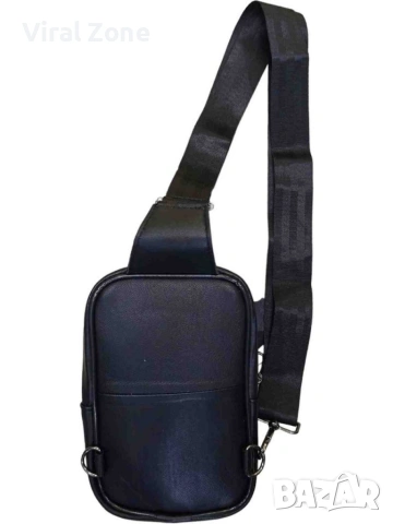 Стилна мъжка чанта от естествена к, снимка 4 - Чанти - 53290522