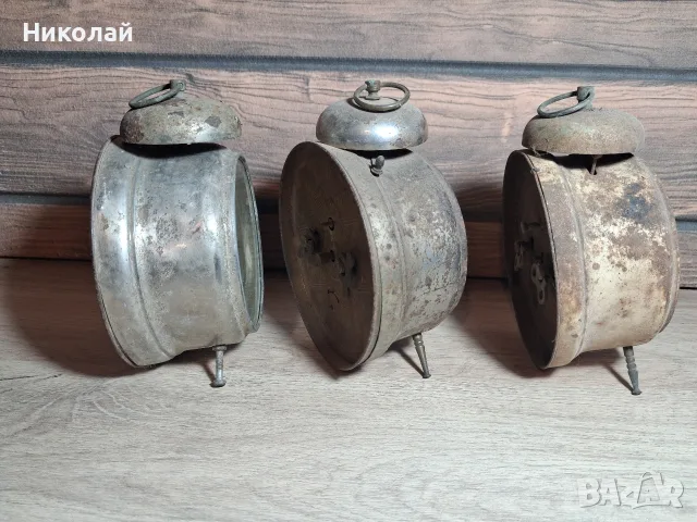 Лот Стари Будилници за части реставрация Юнгханс Густав Бекер, снимка 15 - Антикварни и старинни предмети - 56239670