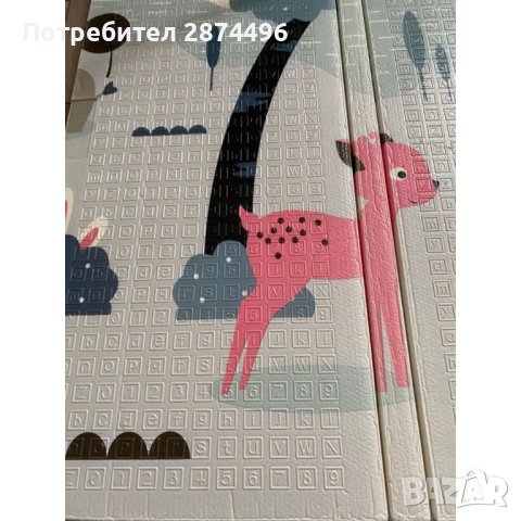 3885КОЛИ И ЖИВОТНИ бебешки килим, снимка 4 - Други - 41643003