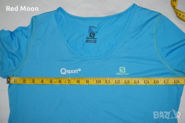 Дамска Спортна Тениска Salomon Born To Sweat Размер L, снимка 17 - Тениски - 42193508