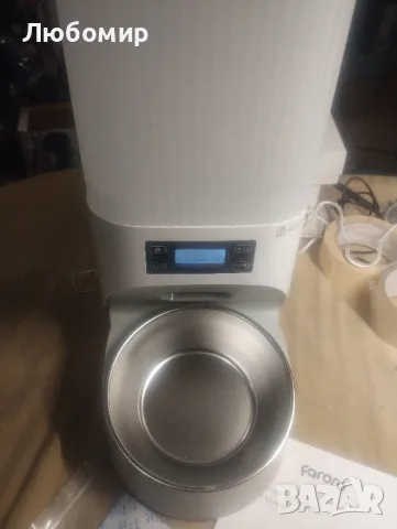 Автоматична хранилка за котки Faroro, 4L хранилка за котки с таймер за сок PF21, снимка 3 - За котки - 48742090