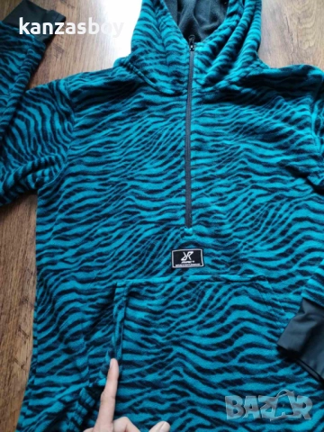 revolution race fuzzball hoodie - дамско поларено горнище ХЛ, снимка 5 - Спортни екипи - 52576936