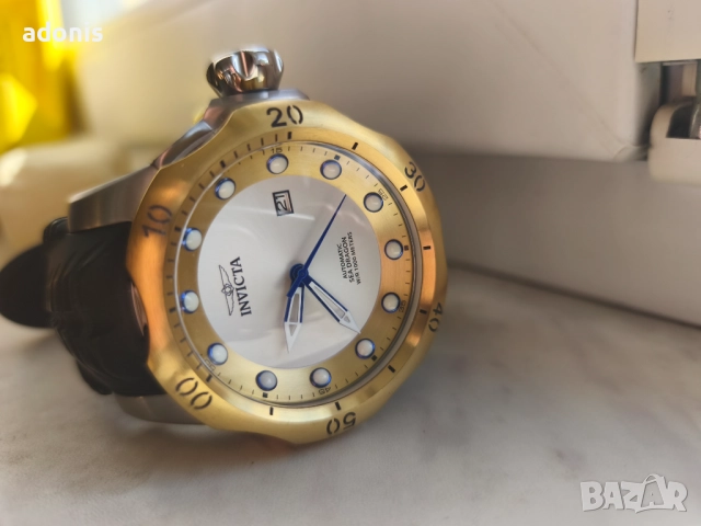 Original autentic INVICTA AUTOMATIC MECHANICAL WATCH, Seiko nh35. Автоматичен механичен часовник Инв, снимка 3 - Други - 52016930