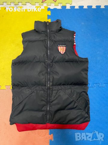  ''Kingsland''оригинален унисекс двулицев пухен елек, снимка 4 - Якета - 42670839