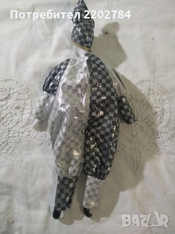 Порцеланова кукла бебе И порцеланов Арлекин, снимка 14 - Антикварни и старинни предмети - 28718658