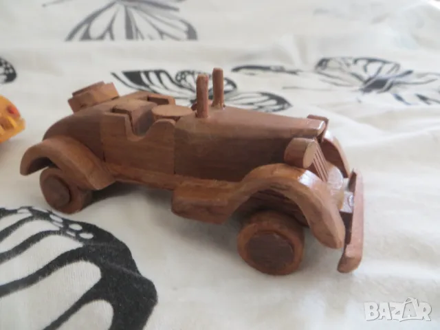 Дървени ретро колички ръчна изработка, снимка 4 - Колекции - 50058546