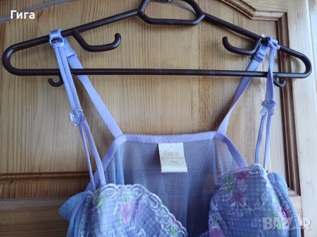 Бледолилава нощница С с твърди чашки 75Б, снимка 3 - Нощници - 48475448