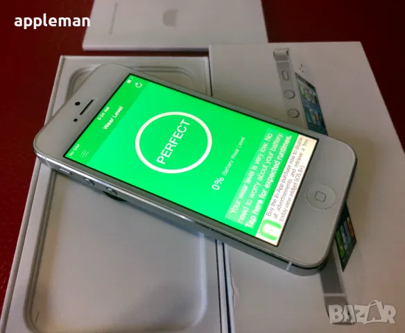 Apple iPhone 5 бял Фабрично отключен, снимка 10 - Apple iPhone - 48782196