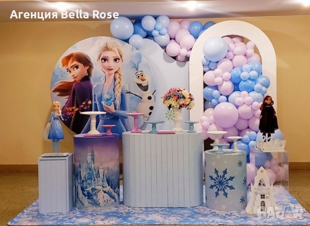 Украса 1ви Рожден ден Замръзналото кралство  Frozen , снимка 4 - Декорация - 44192954