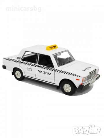 Метални колички: Lada 2107 Taxi - 1:24 (Лада Такси), снимка 6 - Колекции - 35734464