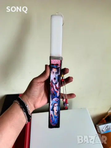 Интересна Великденска Свещ, снимка 5 - Други - 49903306