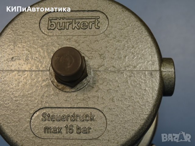 Вентил с пневмо-задвижване Burkert 251/A/5/VA, снимка 10 - Резервни части за машини - 34547848