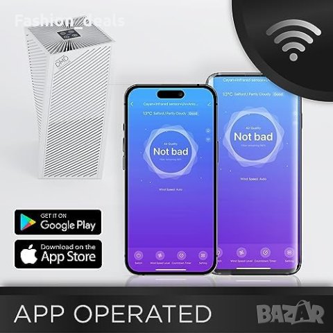 Нова DMD Умна Пречиствателна Машина за Въздух HEPA 13 филтър, снимка 2 - Други стоки за дома - 42731766