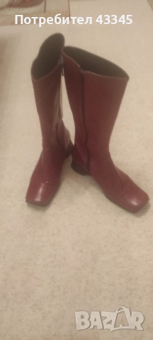 Дамски ботуши, естествена кожа 