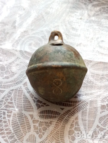 Звънче , орехче , чан , звънец , снимка 3 - Антикварни и старинни предмети - 51026580