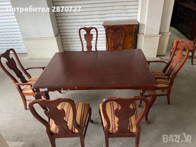 трапезна маса със столове Drexel Heritage, снимка 2 - Маси - 39503518