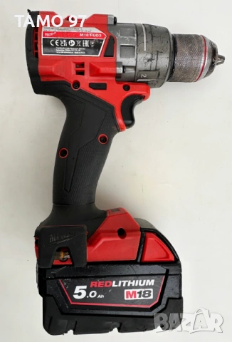 Milwaukee M18 FDD3 - Безчетков винтоверт 18V 5.0Ah 158Nm 2024г. , снимка 2 - Винтоверти - 53394505