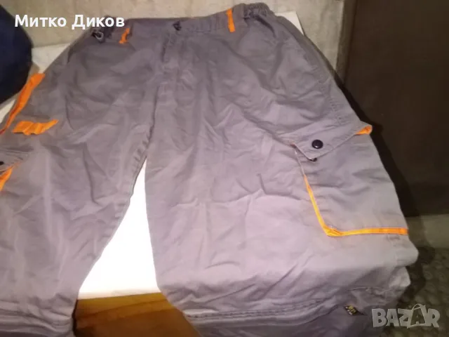 Марков работен панталон Стенсо със свалящи крачоли и става къс размер 48- М-дълж-107см и в ханша 48 , снимка 2 - Панталони - 49349519