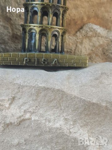 Наклонената кула в Пиза - сувенир от метал , снимка 2 - Декорация за дома - 41703010
