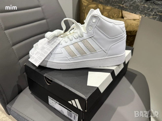 Кецове Адидас Бърз Корт Mid, снимка 2 - Кецове - 52528099