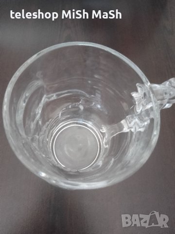 Чисто нова халба за бира череп, 500 мл от дебело 3.5 ММ прозрачно стъкло , снимка 8 - Чаши - 42138830