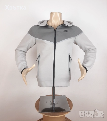 Nike Tech Fleece Windrunner - Оригинално мъжко горнище размер XS, снимка 5 - Спортни дрехи, екипи - 51851627