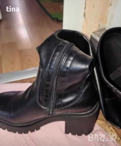 Дамски високи над коляното ботуши, снимка 3 - Дамски ботуши - 52368344