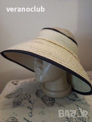 Сламена лятна периферия, снимка 2 - Шапки - 40774457