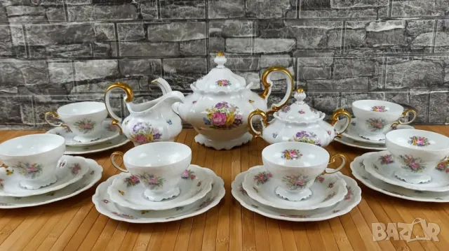 Rosenthal Pompadour - Сервиз за 6 човека за кафе или чай и храна