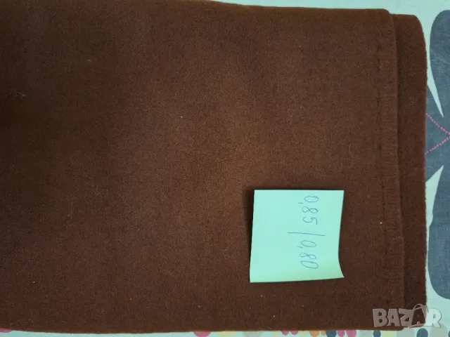 Нов дебел вълнен плат, 0.85/0.80,двоен