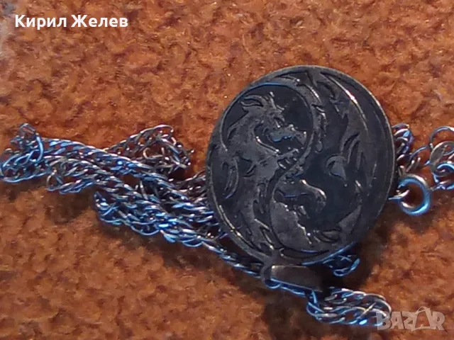 TOKASH БУТИКОВ СРЕБЪРЕН ПЕНДАНТ СРЕБРО 925 ТОКАШ със СРЕБЪРНА ВЕРИЖКА TALAY СРЕБРО 975 ПРОБА 49721, снимка 16 - Колиета, медальони, синджири - 49275042