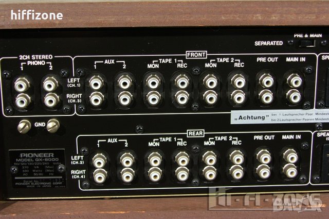 РЕСИВЪР  Pioneer model qx-8000 , снимка 7 - Ресийвъри, усилватели, смесителни пултове - 33847516